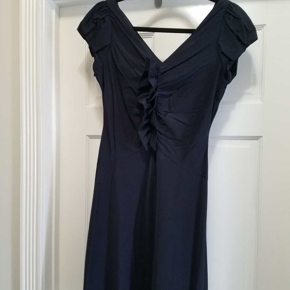 Navy blue dress